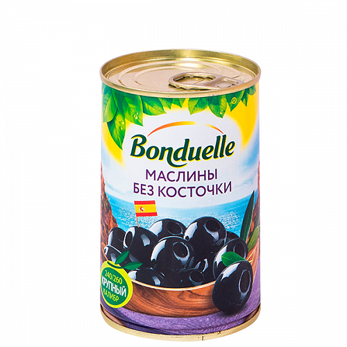 Маслины без косточки "Bonduelle" 1