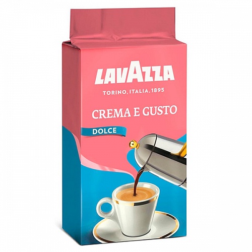 Кофе молотый "Lavazza Crema e Gusto Dolce" 1