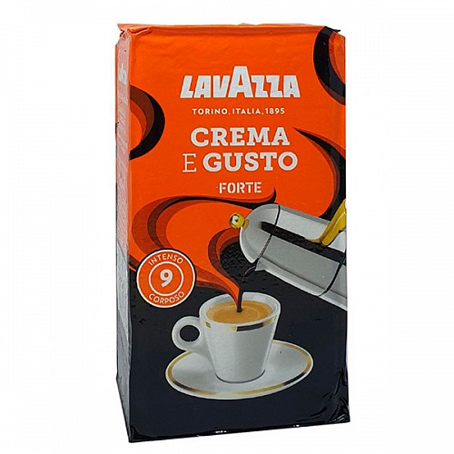 Кофе молотый "Lavazza Crema e Gusto Forte" 1