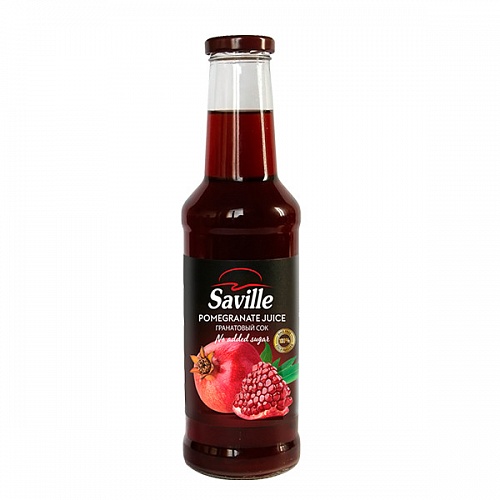 Гранатовый сок прямого отжима "Saville" 1