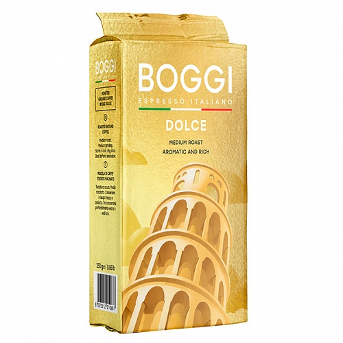 Кофе молотый среднеобжаренный "Boggi" Dolce 1