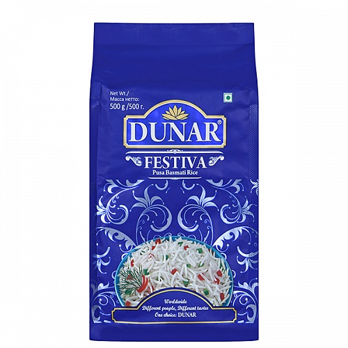Индийский рис Басмати Фестива ТМ "Dunar" 1
