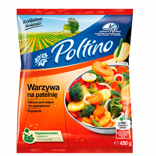 Овощи для жарки «По-деревенски» «Poltino» 1