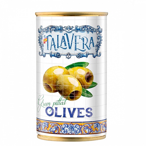 Оливки зеленые без косточки "Talavera" 1
